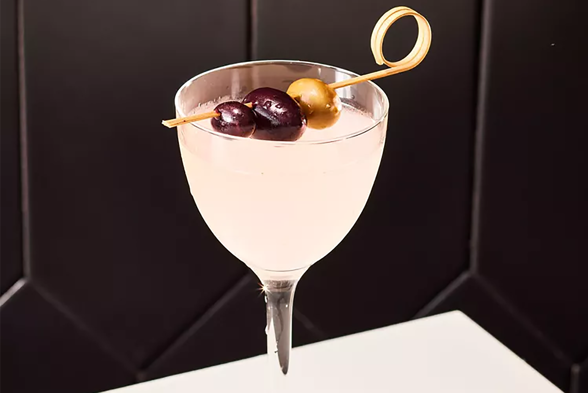 Dirty Pasta Water Martini