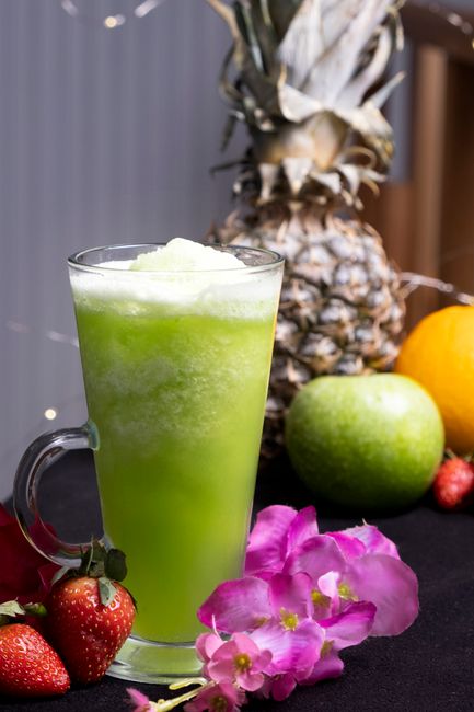 Apple & Melon Cocktail