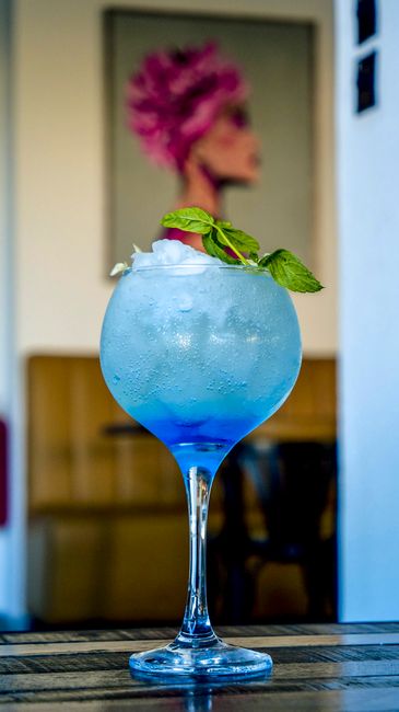 Baby Blue Cocktail