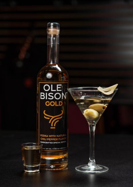 Black Bison Martini