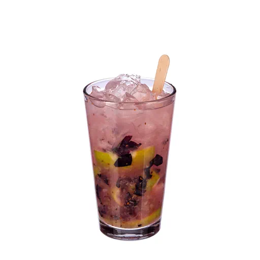 Blueberry Caipirinha