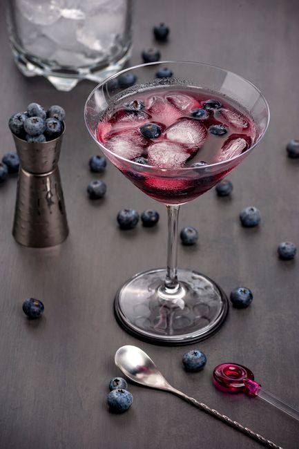 Blueberry Martini