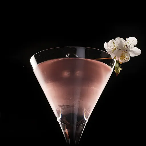 Cherry Blossom Sake Martini