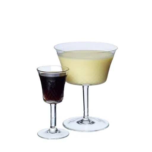 Christmas Pudding and Custard Cocktail