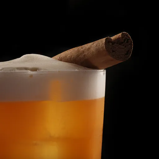 Cinnamon Amaro Sour