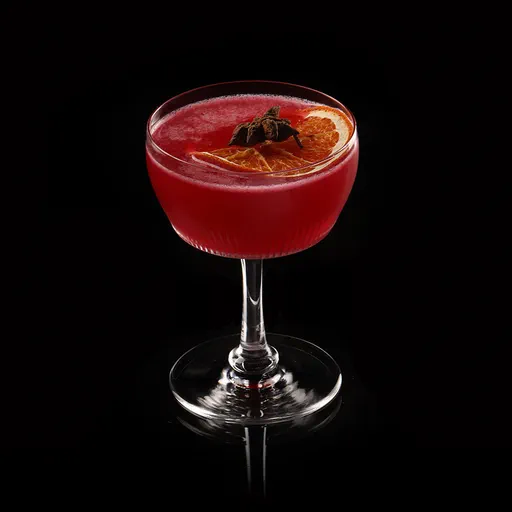 Cinnamon and Pomegranate Margarita
