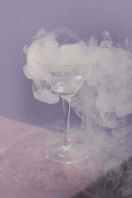 Dry Ice Martini