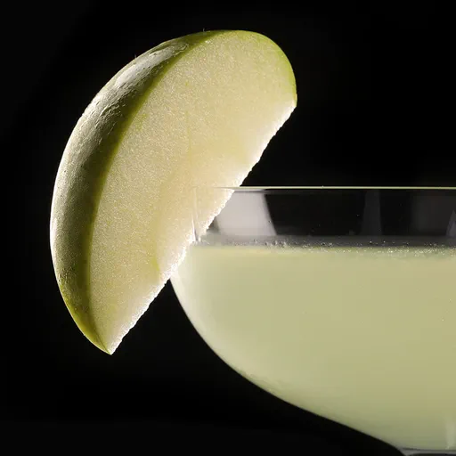 Grassy Sour Apple Martini