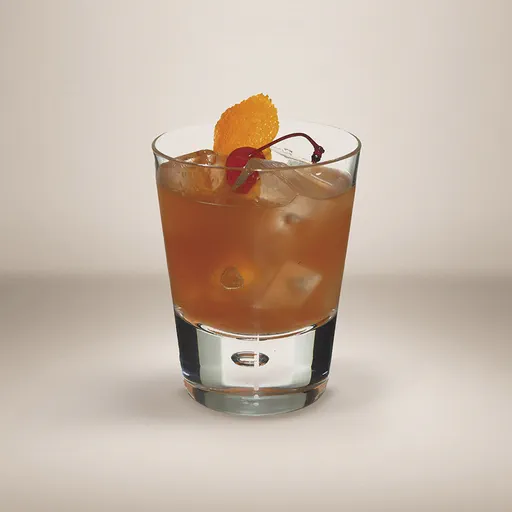 Old Fashioned Cocktail (muddled fruit version)