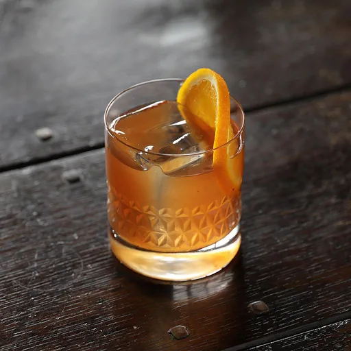 Peach Old-fashioned (Wisconsin-style)