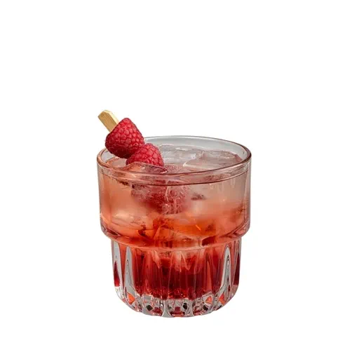 Raspberry Frangipane Spritz