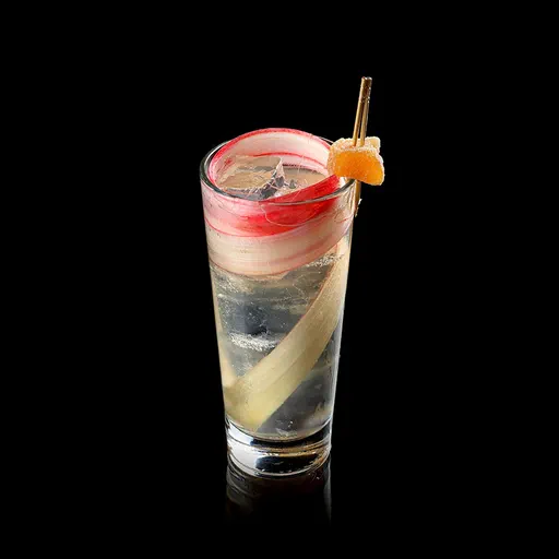 Rhubarb and Ginger Highball
