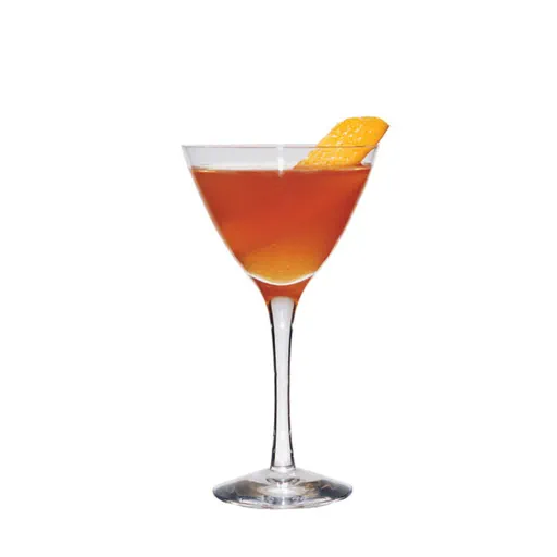 Toast and Orange Cocktail