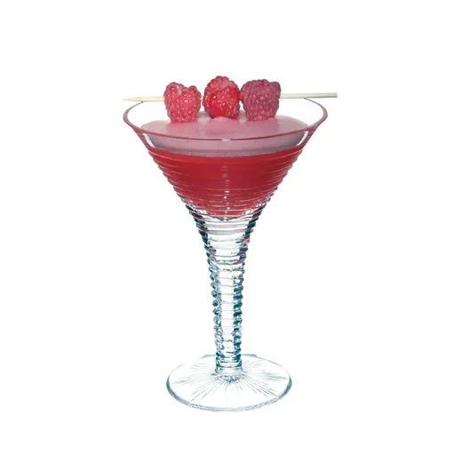 Vanilla and Raspberry Cocktail
