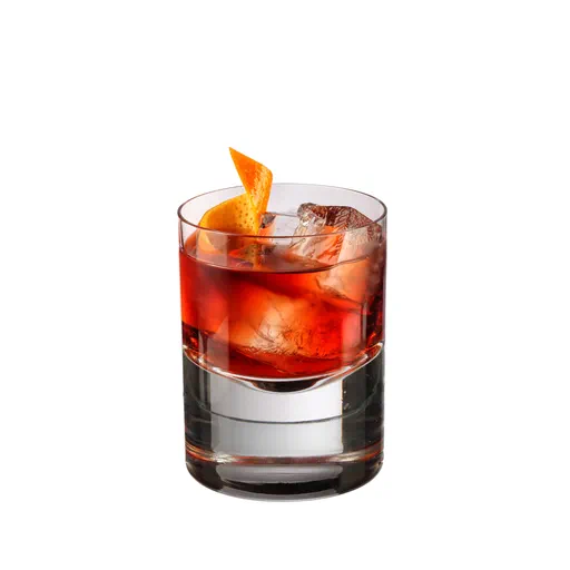 Violet Negroni cocktail