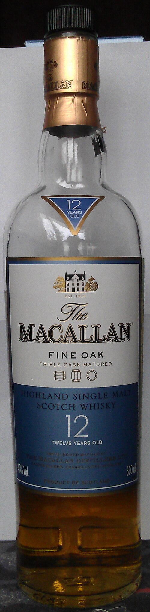 Macallan 12 Sherry